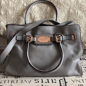Michael Kors Hamilton leather tote